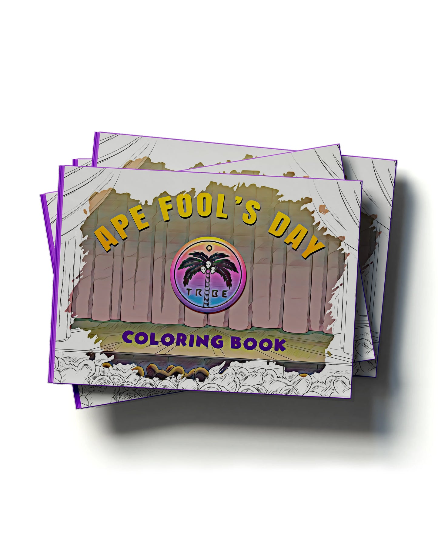 Ape Fool’s Day - Children’s Coloring Book