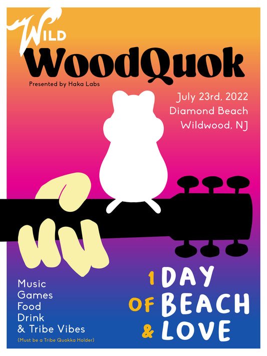Tribe Quokka Wild WoodQuok Poster