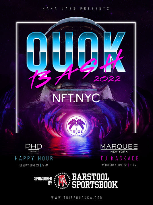 QuokBash NFT.NYC 2022 Poster